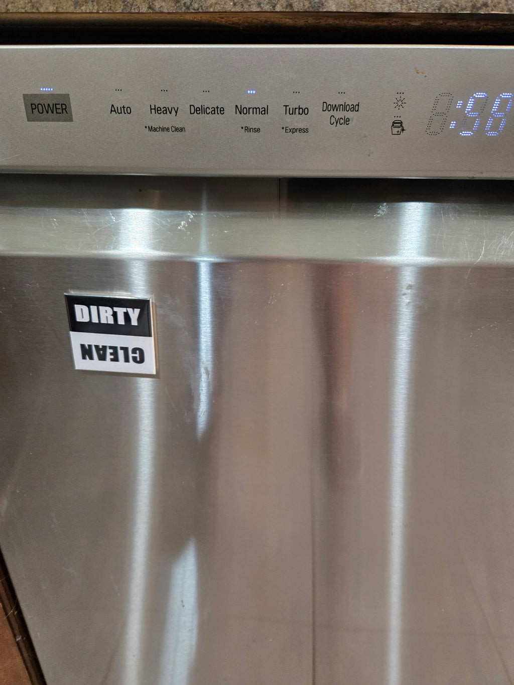 Dirty/Clean 2x2 Magnet